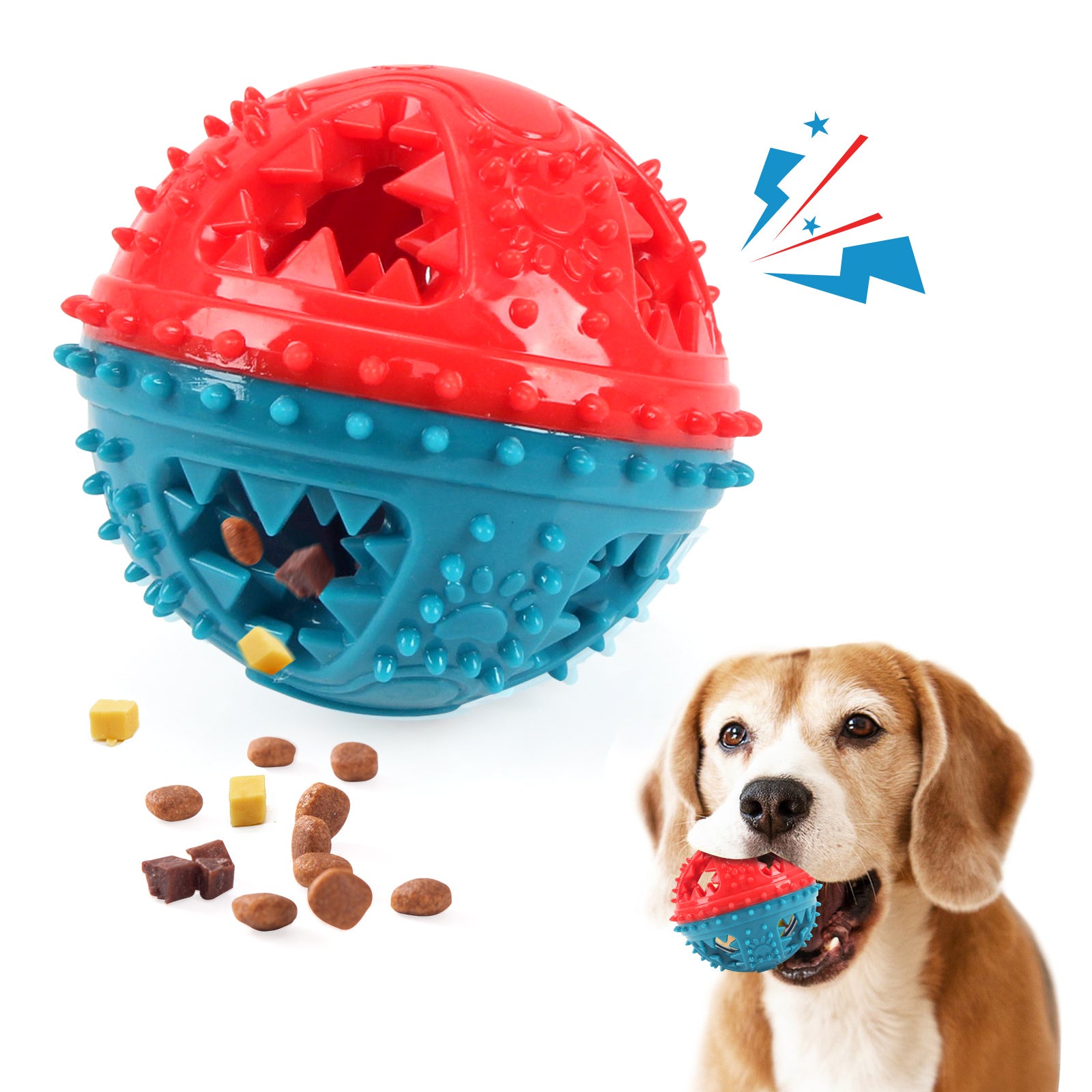 Dog Chew Toys Grinding Teeth Sound Ball Toys 