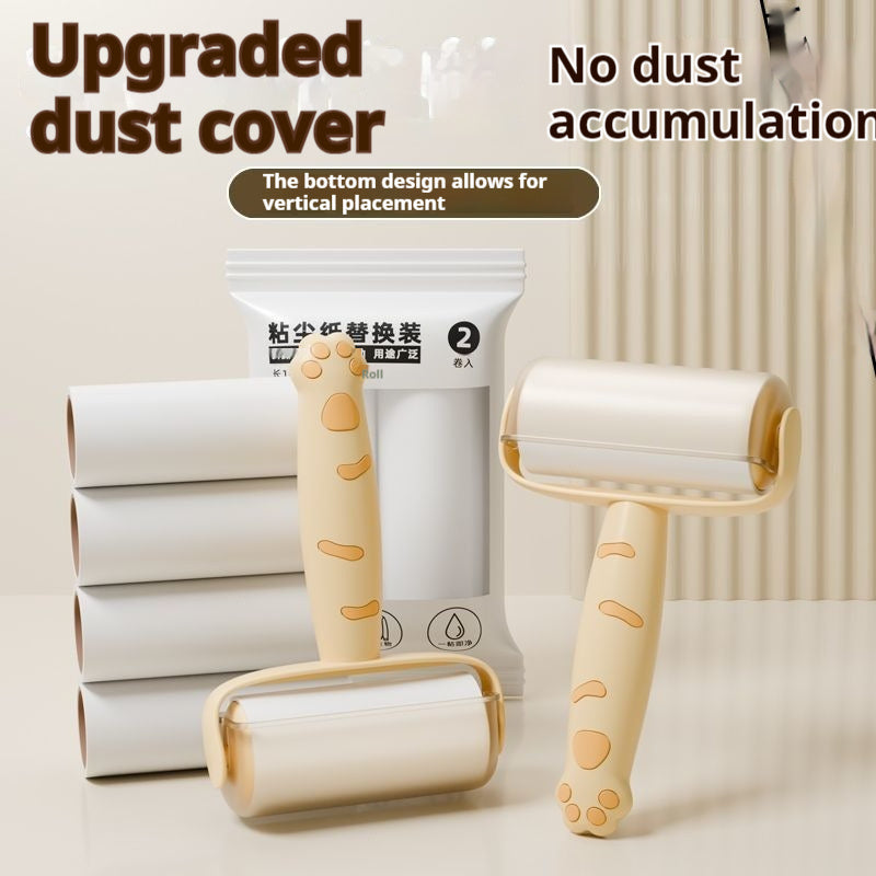 Shredded Roller Felt Lint Roller Clothes Lint Removal Tearable Hair Sticking Paper